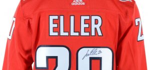 Lars Eller Autographed Shirt Raffle @ Ashburn Village Inn